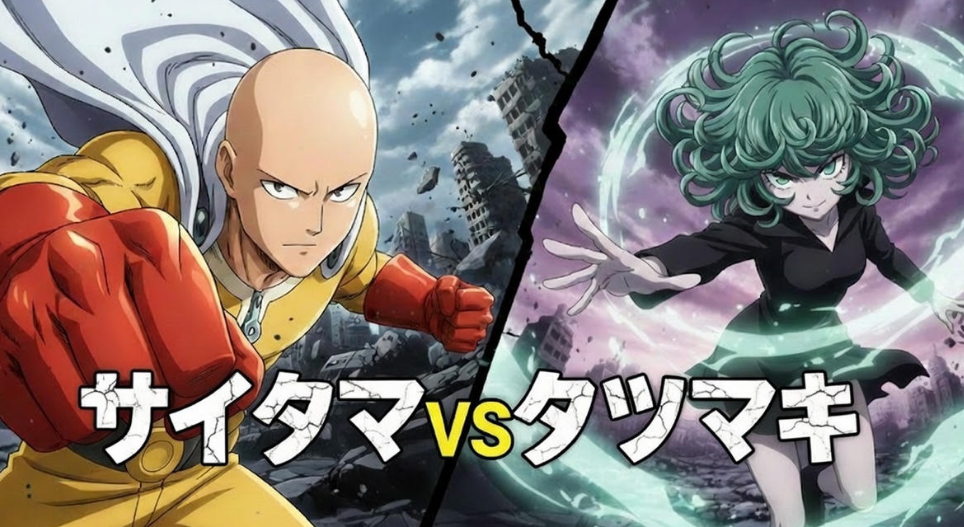 タツマキvsサイタマ